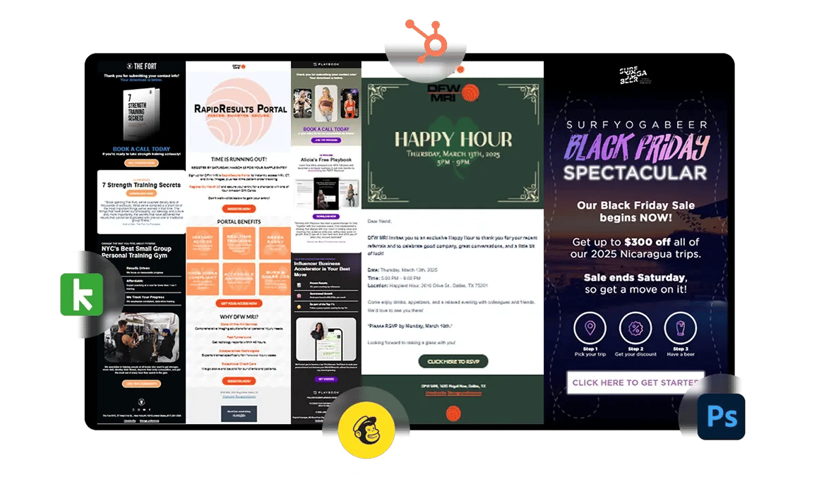 Market Disrupt Email